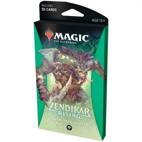 MTG. Zendikar Rising. Green Theme booster