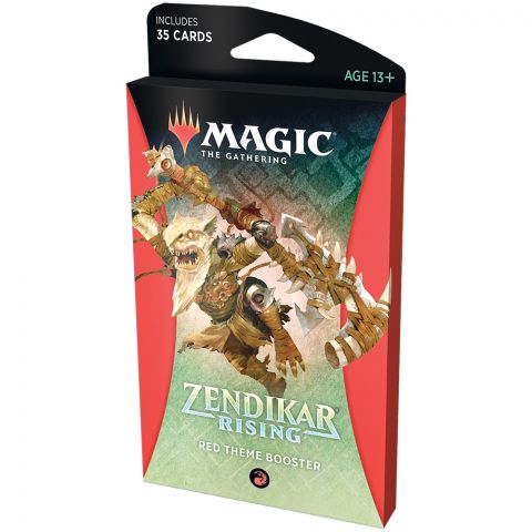 MTG. Zendikar Rising. Red Theme booster