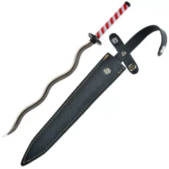 Сувенирный настольный меч Demon Slayer. Obanai Iguro