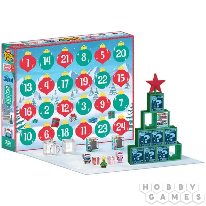 Адвент-календарь Bitty POP! Disney Stitch Holiday Countdown Calendar фото 3
