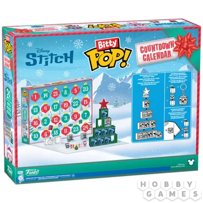 Адвент-календарь Bitty POP! Disney Stitch Holiday Countdown Calendar фото 2