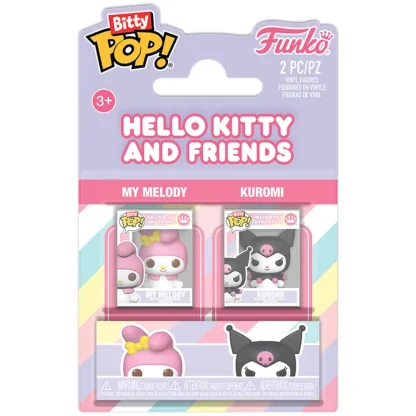 Набор фигурок Bitty POP! Hello Kitty and Friends: My Melody &amp; Kuromi