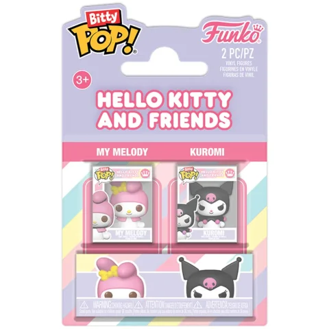 Набор фигурок Bitty POP! Hello Kitty and Friends: My Melody & Kuromi