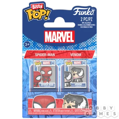 Набор фигурок Bitty POP! Marvel: Spider-Man &amp; Venom