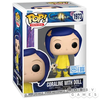 Фигурка Funko POP! Movies. Coraline: Coraline with Doll 1973 фото 2