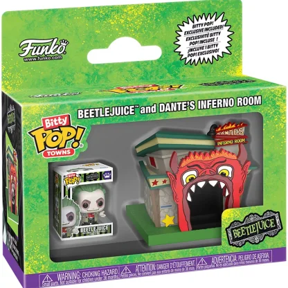 Фигурка Funko Bitty POP! Towns. Beetlejuice: Beetlejuice and Dante&#039;s Inferno Room фото 3
