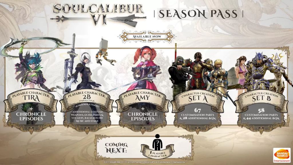 

SOULCALIBUR VI: Season Pass (для PC/Steam)