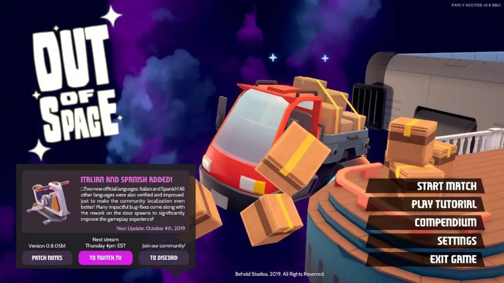 

Out of Space (для PC, MacOS/Steam)