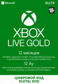 Подписка Xbox LIVE GOLD на 12 месяцев (для Xbox/Xbox)