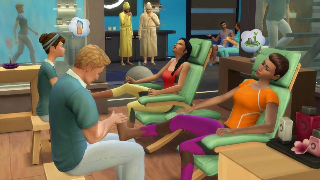 

THE SIMS 4: SPA DAY (для PC/Origin)