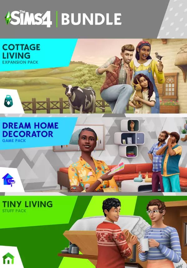 

THE SIMS 4: DECORATOR'S DREAM BUNDLE (для PC/EA App)