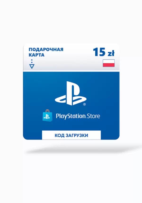 

Пополнение кошелька Playstation Store Польша 15zl (PSN) (для Playstation/Playstation)