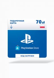 Пополнение кошелька Playstation Store Польша 70zl (PSN) (для Playstation/Playstation)