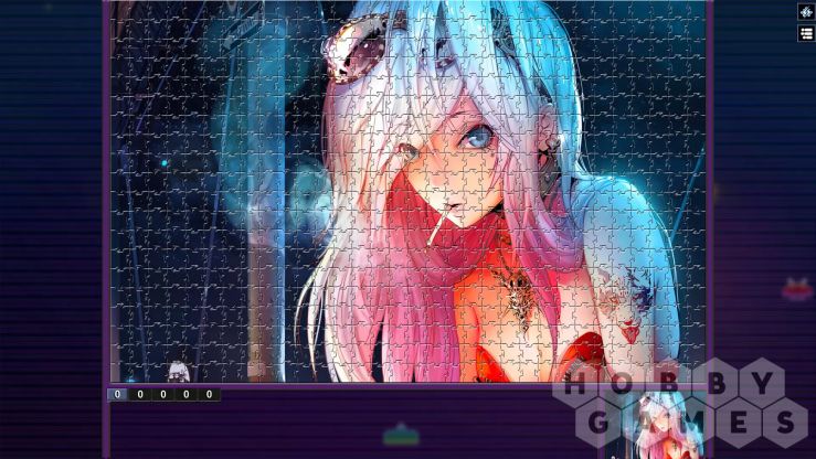  Pixel Puzzles Illustrations &amp; Anime - Jigsaw Pack: Cyberpunk (для PC/Steam) фото 4