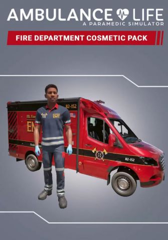 Ambulance Life: A Paramedic Simulator - Fire Department Cosmetic Pack (для PC/Steam)