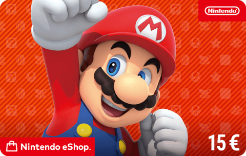 Nintendo eShop Card 15 € (для Nintendo eShop/Nintendo eShop Card)