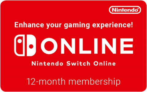 Nintendo Switch Online Membership 12 Months (для Nintendo eShop/Nintendo eShop Card)