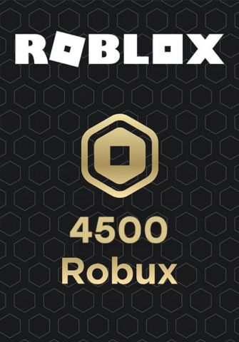 Roblox Gift Card 4500 Robux (для PC/Gift Card)