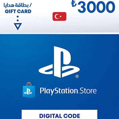 PlayStation Network Card PSN 3000 TRY (TR) (для Playstation/Playstation)
