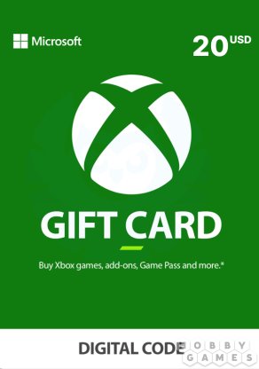 Xbox Live Gift Card 20 USD (US) (для Xbox/Digital Code)