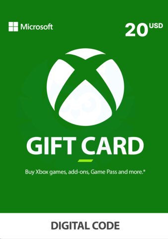 Xbox Live Gift Card 20 USD (US) (для Xbox/Digital Code)