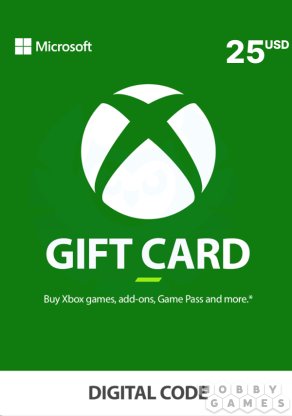 Xbox Live Gift Card 25 USD (US) (для Xbox/Digital Code)