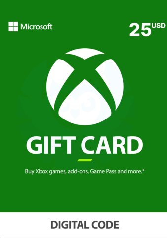 Xbox Live Gift Card 25 USD (US) (для Xbox/Digital Code)