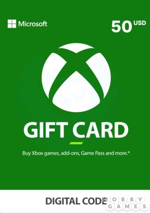 Xbox Live Gift Card 50 USD (US) (для Xbox/Digital Code)