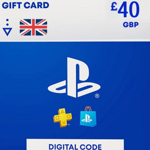 PlayStation Network Card PSN 40 GBP (UK) (для PC/Playstation)