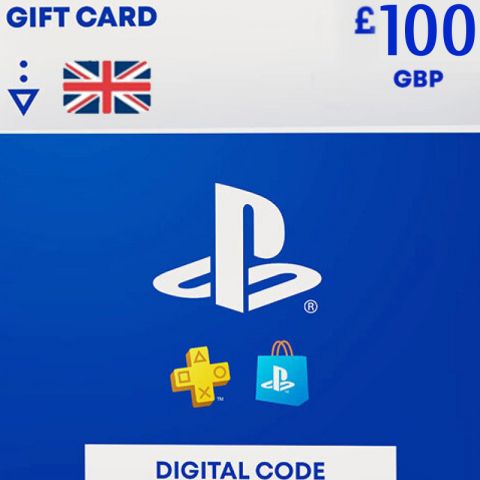 PlayStation Network Card PSN 100 GBP (UK) (для PC/Playstation)