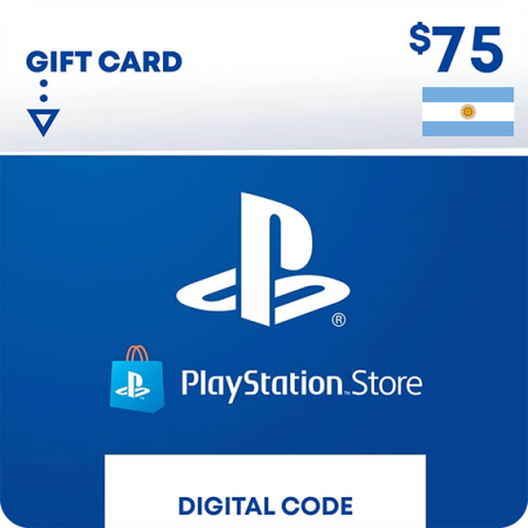 PlayStation Network Card PSN 75 USD (AR) (для Playstation/Playstation)