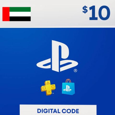 PlayStation Network Card PSN 10 USD (UAE) (для PC/Playstation)
