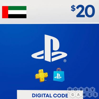 PlayStation Network Card PSN 20 USD (UAE) (для PC/Playstation)