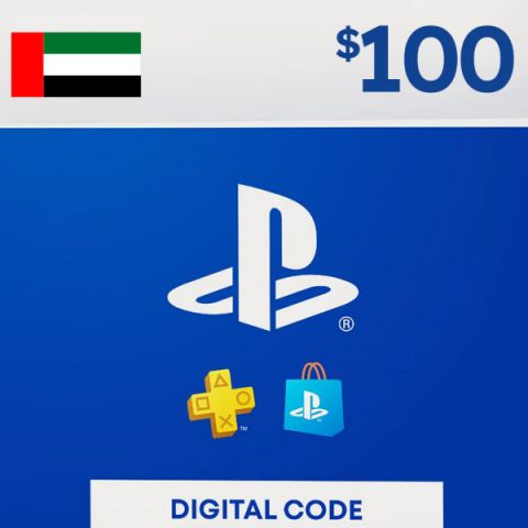 PlayStation Network Card PSN 100 USD (UAE) (для PC/Playstation)