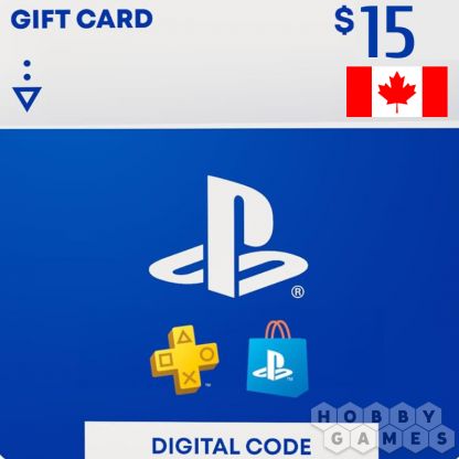 PlayStation Network Card PSN 15 CAD (CA) (для PC/Playstation)