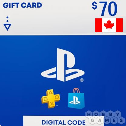 PlayStation Network Card PSN 70 CAD (CA) (для PC/Playstation)