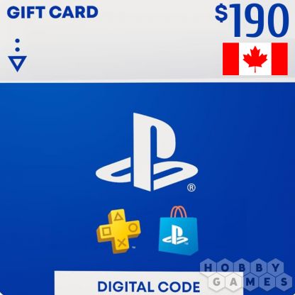 PlayStation Network Card PSN 190 CAD (CA) (для PC/Playstation)