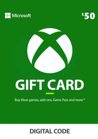 XBOX Live Gift Card 50 TRY (Turkey) (для Xbox/Digital Code)