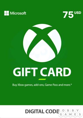 Xbox Live Gift Card 75 USD (US) (для Xbox/Digital Code)