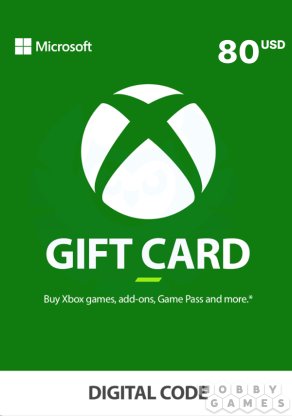 Xbox Live Gift Card 80 USD (US) (для Xbox/Digital Code)