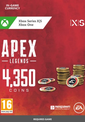 APEX Legends: 4350 Coins (Xbox) (для Xbox Series X|S, Xbox/Xbox)