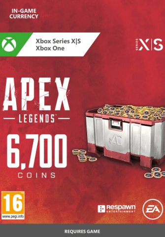 APEX Legends: 6700 Coins (Xbox) (для Xbox Series X|S, Xbox/Xbox)