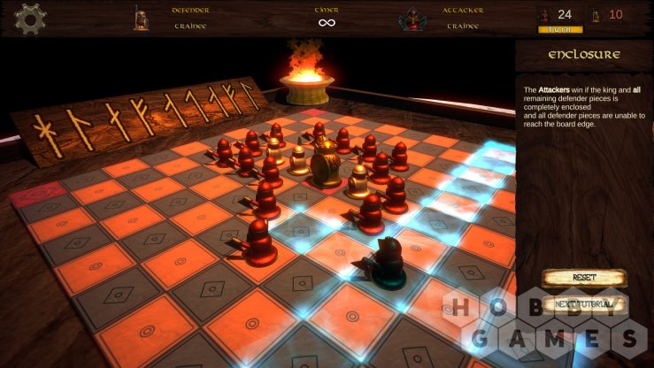 Viking Chess: Hnefatafl (для PC, Mac/Steam) фото 5