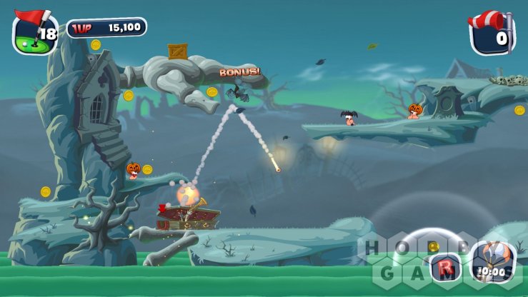 Worms Crazy Golf (для PC, Mac/Steam) фото 5