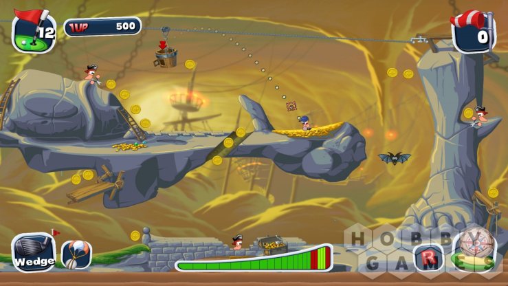Worms Crazy Golf (для PC, Mac/Steam) фото 4