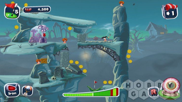 Worms Crazy Golf (для PC, Mac/Steam) фото 11