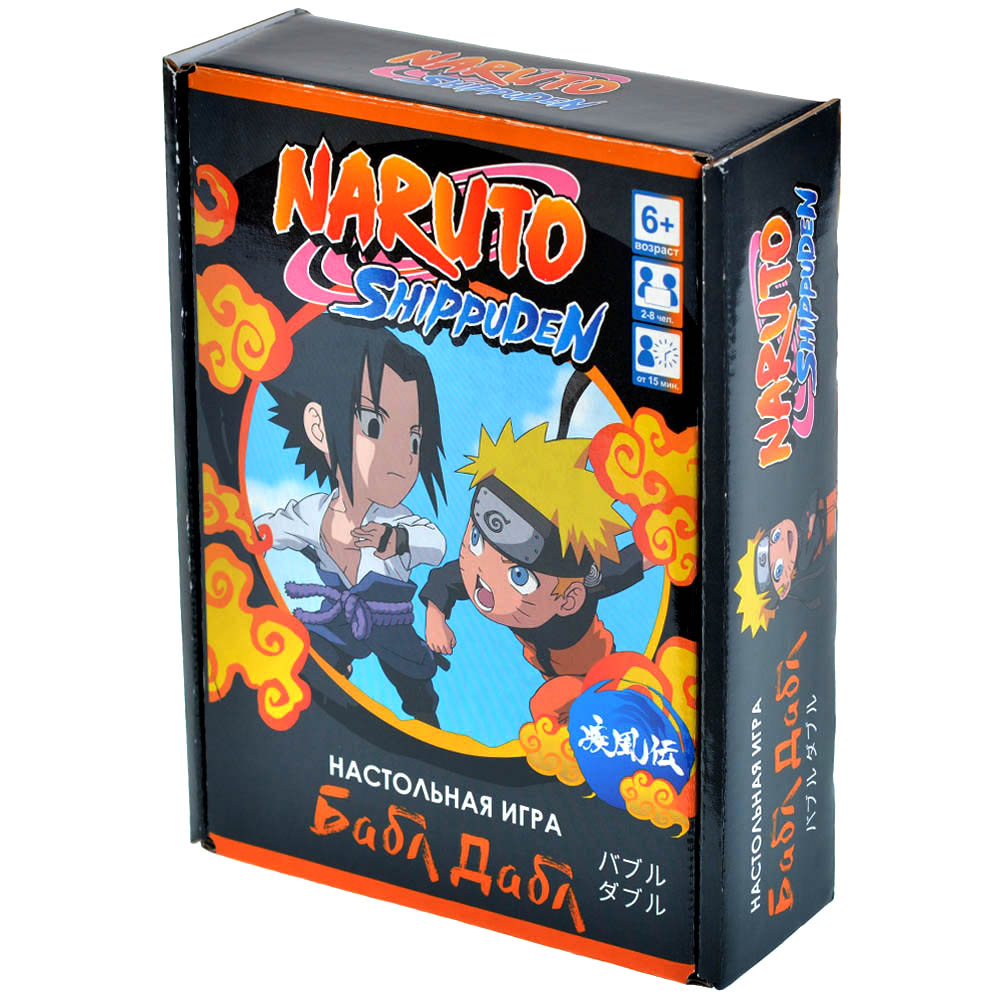 Naruto. Shippuden: Бабл-Дабл | Купить настольную игру в магазинах Hobby  Games | Hobby Games