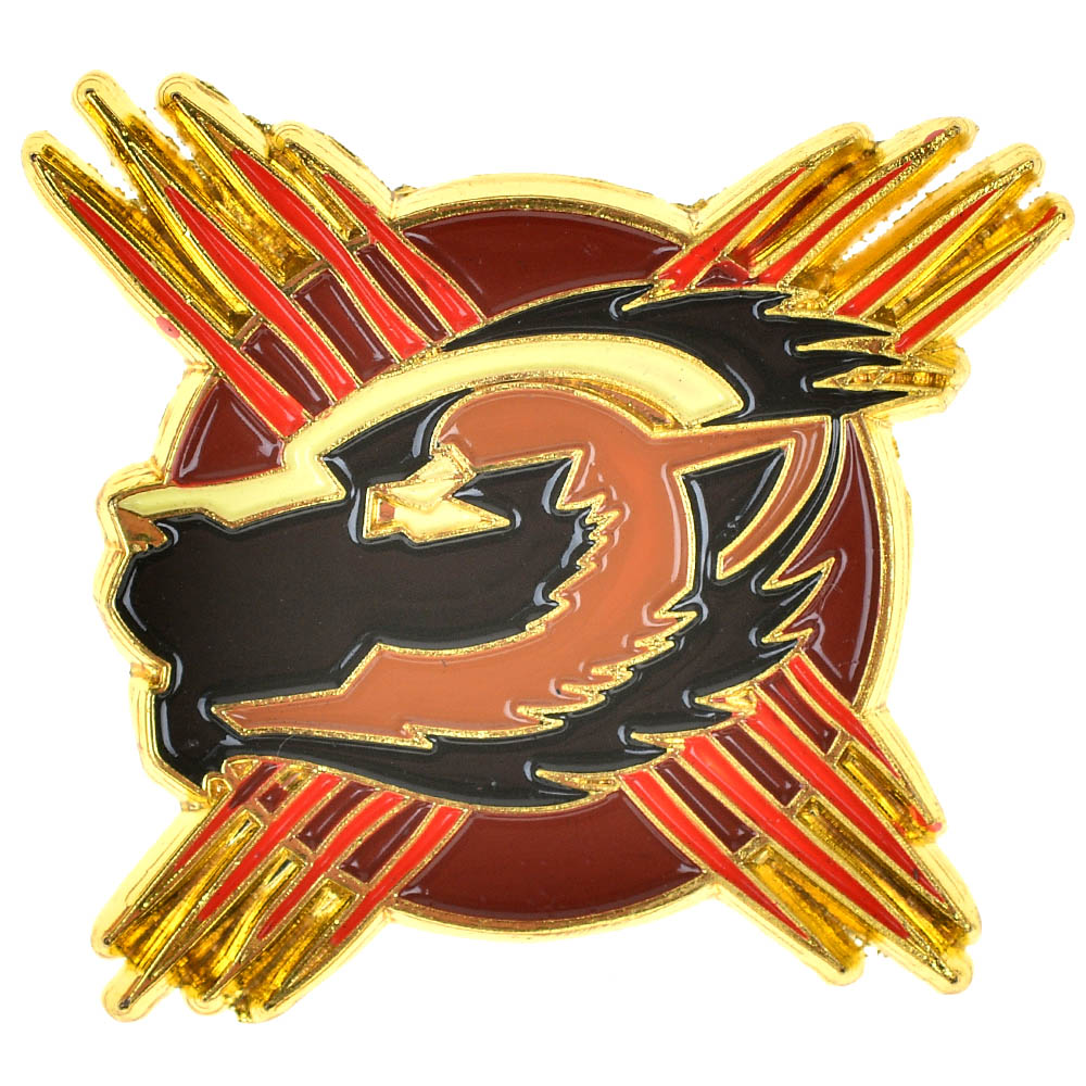 Купить Battletech Faction Pin: Clan Wolverine в магазине Hobby Games