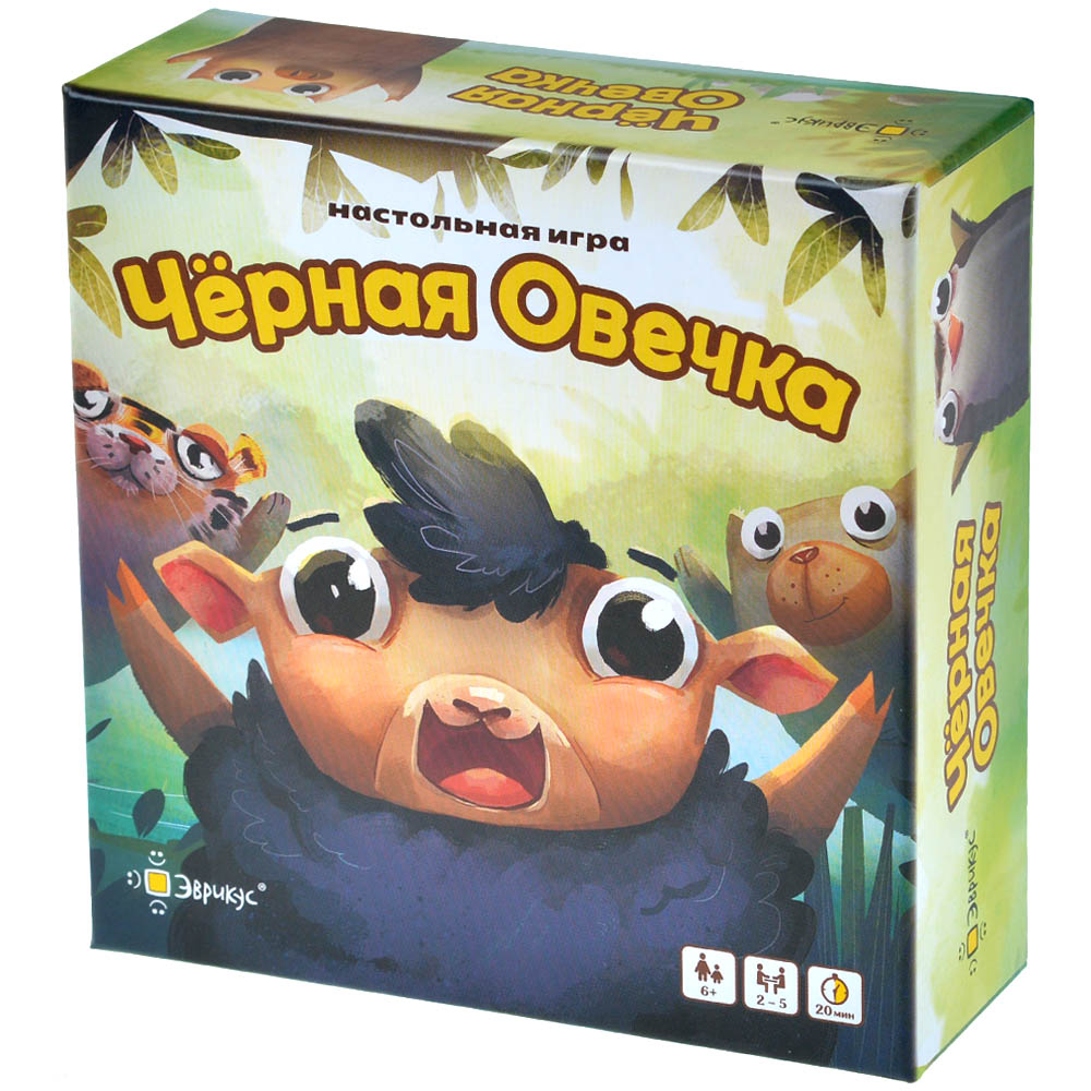 Эврикус Игра настольная Чёрная овечка