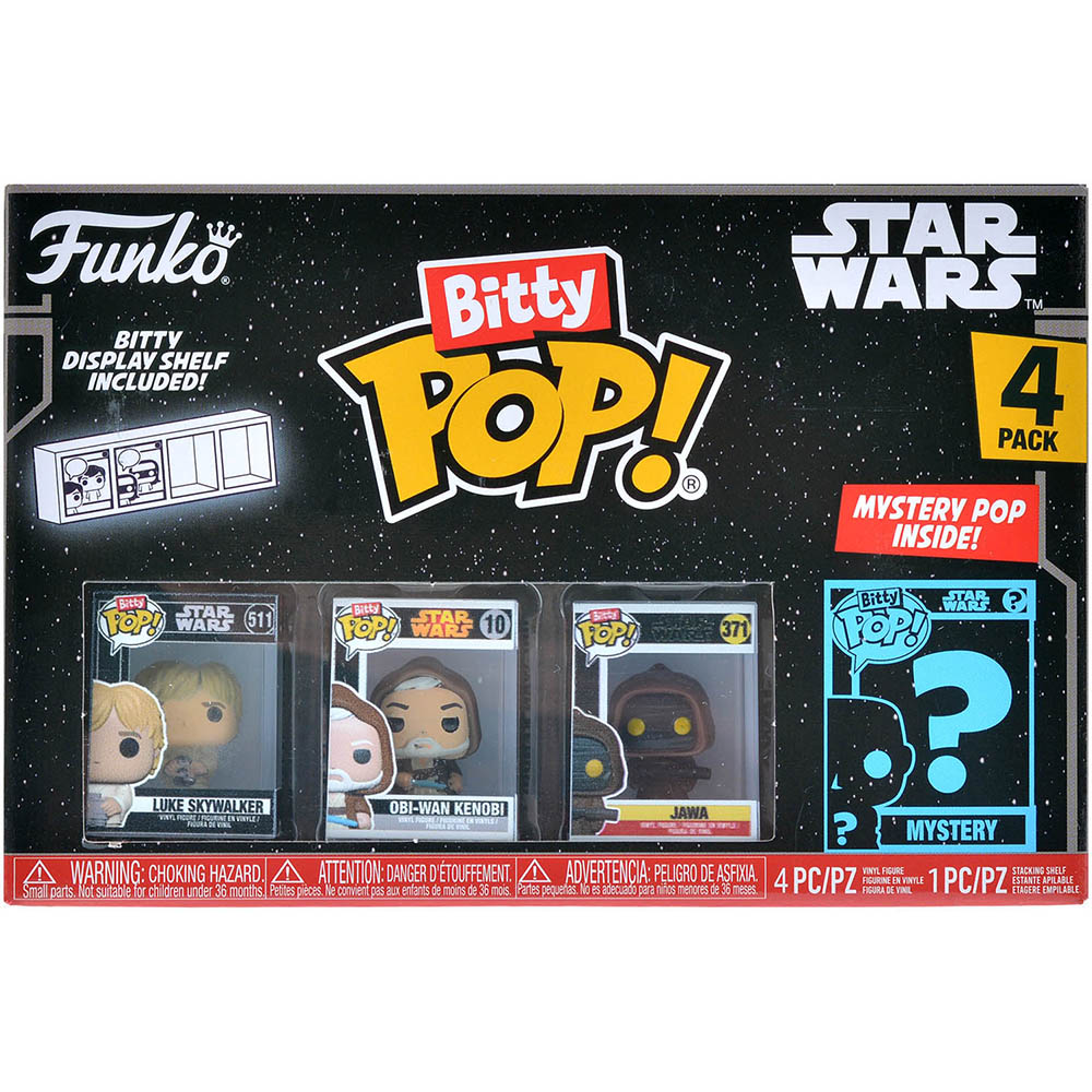 Funko Bitty Pop Star Wars Luke Фигура Многоцветный